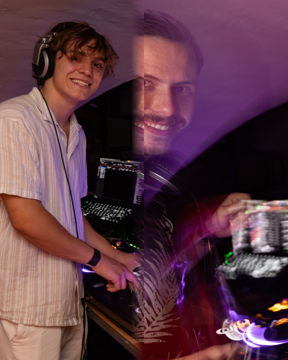 Nico & Luca an den Decks